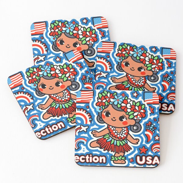 Item preview, Enchanting Hula Kids - Election Mode - 060 designed and sold by sagaofsilence.