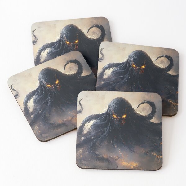 Item preview, Shadowy tentacled creature emerging from misty darkness. designed and sold by MystiS.