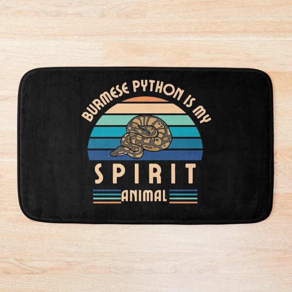 Item preview, Burmese Python is my spirit animal designed and sold by sydney-syder.