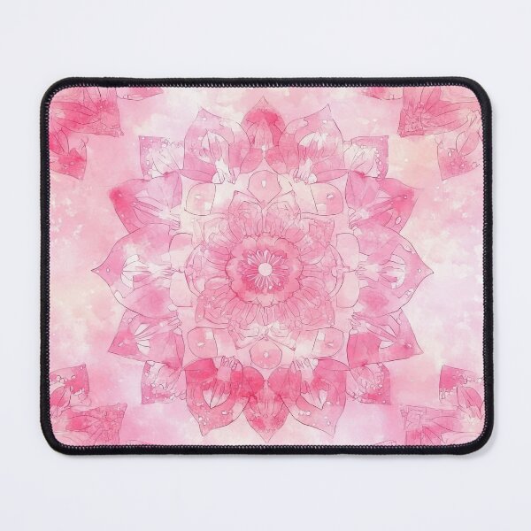 Item preview, Heart Chakra Pink Mandala designed and sold by mooncatcrystals.