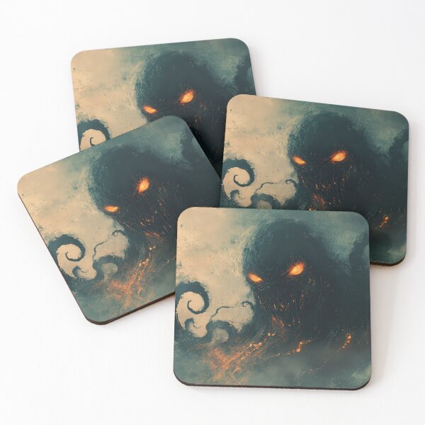 Item preview, Shadowy tentacled creature emerging from misty darkness. designed and sold by MystiS.
