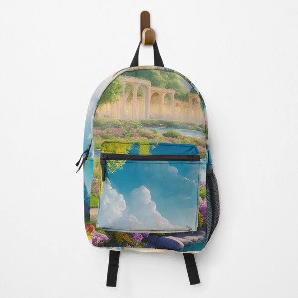Item preview, Visualize a heavenly paradise with lush with an abundance of colorful flowers designed and sold by MRFEZOO2030.