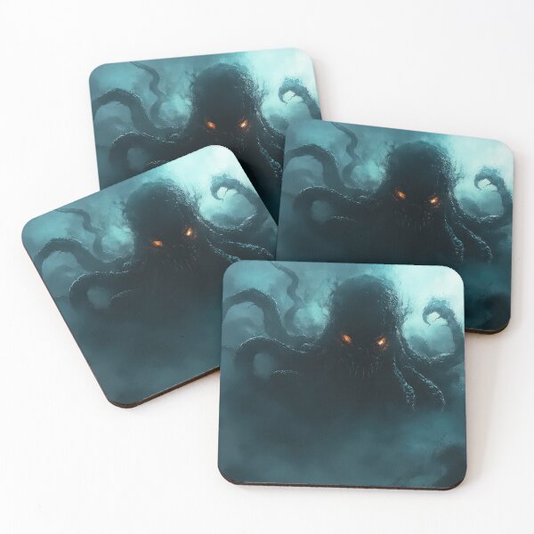 Item preview, Shadowy tentacled creature emerging from misty darkness. designed and sold by MystiS.