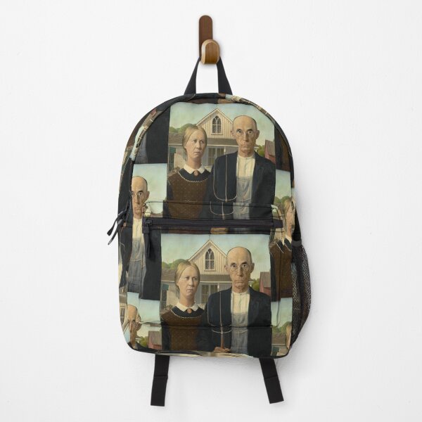 Item preview, American Gothic - Grant Wood designed and sold by Mamie Pinson.
