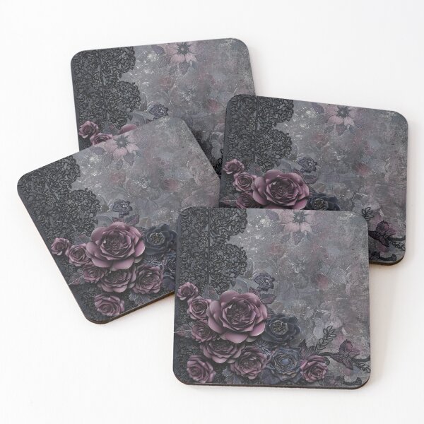 Item preview, Dark Floral and Lace  designed and sold by mooncatcrystals.