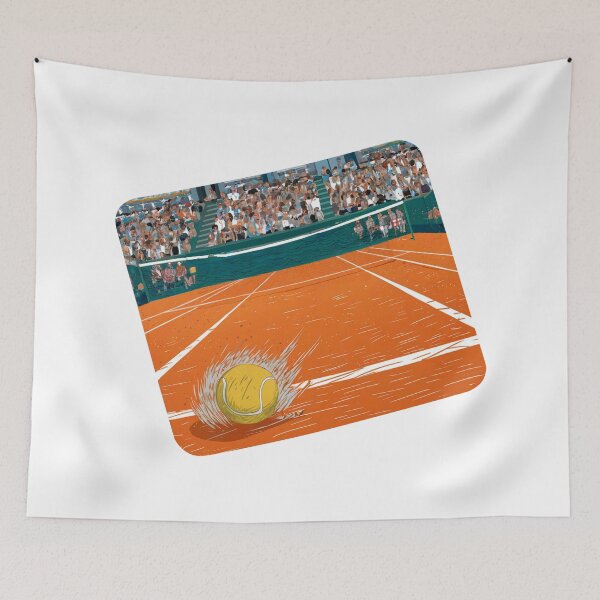 Item preview, Tennis game art designed and sold by tee-blah-blah.