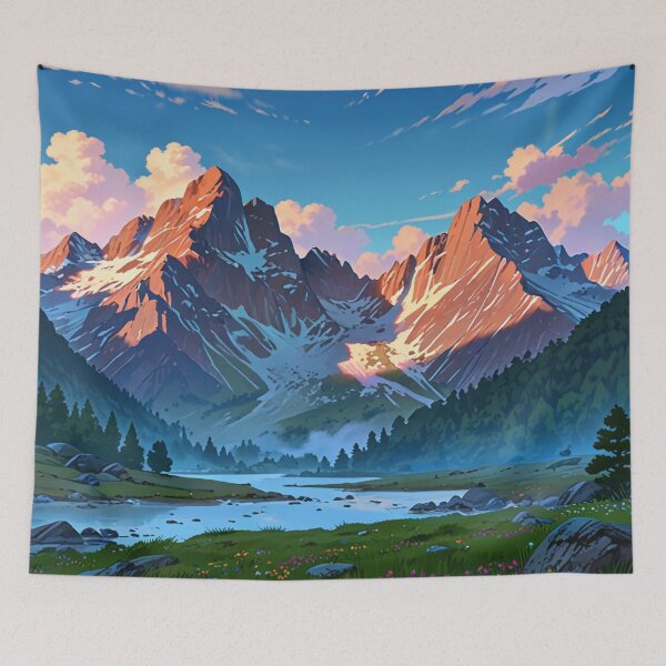 Item preview, Journey to breathtaking mountains. designed and sold by PatDoArt.