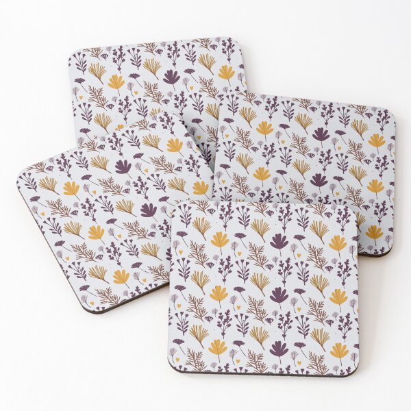 Item preview, Natural Purple floral pattern designed and sold by joshua Tolliday.
