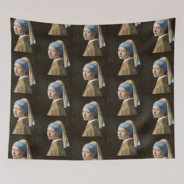 Item preview, Girl with a Pearl Earring - Vermeer designed and sold by Mamie Pinson.