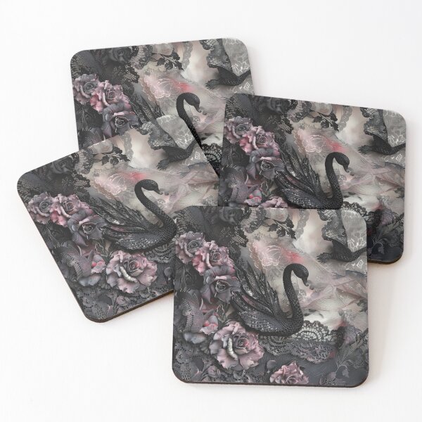 Item preview, Dark Floral and Lace  designed and sold by mooncatcrystals.