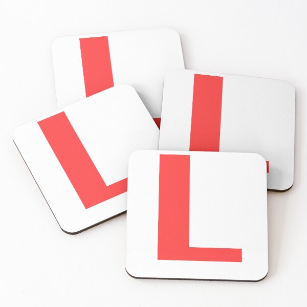 Item preview, Big Red Alphabet Letter L designed and sold by RobbiesMusic.