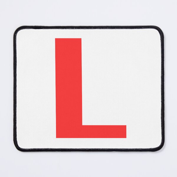 Item preview, Big Red Alphabet Letter L designed and sold by RobbiesMusic.