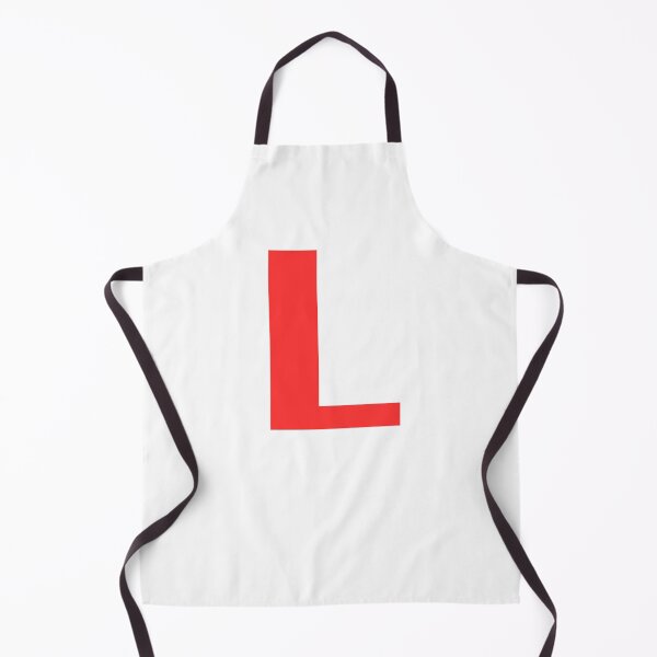 Item preview, Big Red Alphabet Letter L designed and sold by RobbiesMusic.