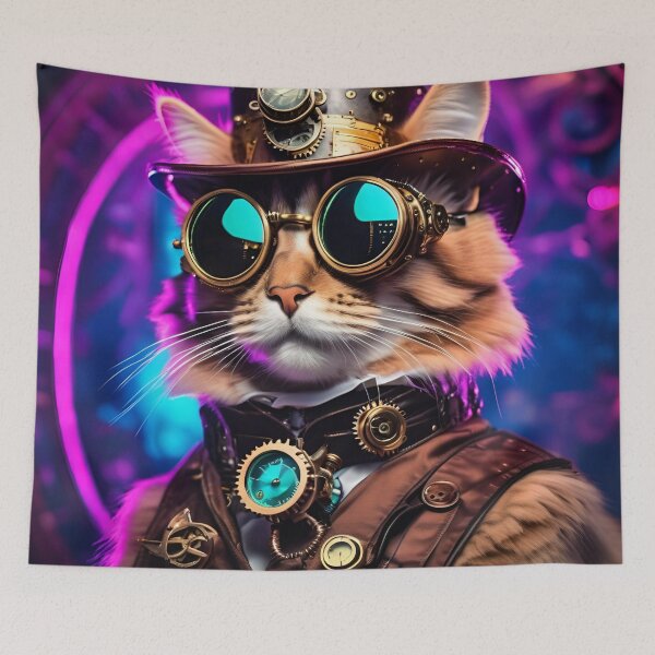 Item preview, steampunk cats has a hat designed and sold by Randomnessy.