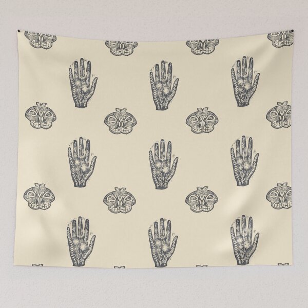 Item preview, witch hand, alternative moth, leafs, whimsical gothic, halloween designed and sold by liny-art.