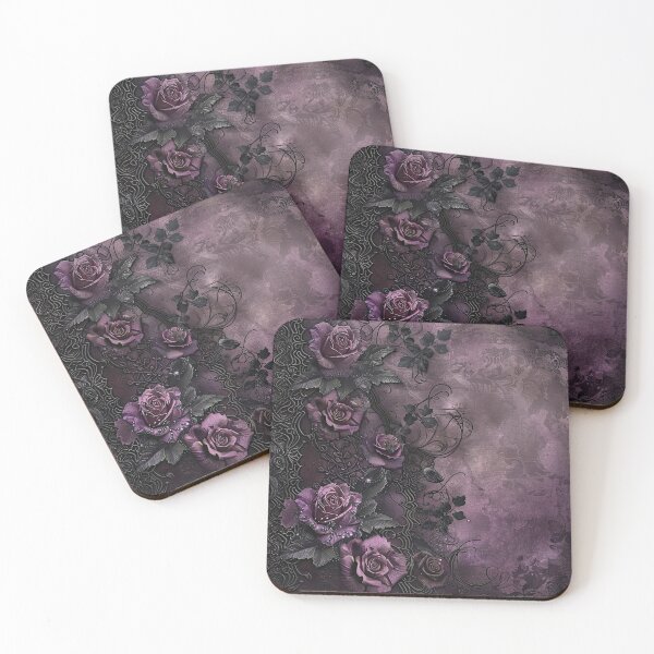 Item preview, Dark Floral and Lace  designed and sold by mooncatcrystals.