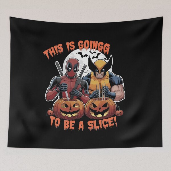 Item preview, Spooky Pumpkin Carving with Heroes designed and sold by MakeIt-Tee-See.