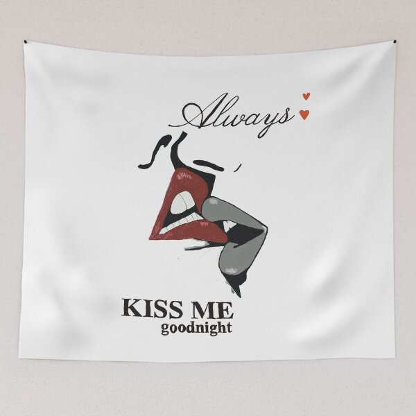 Item preview, Always kiss me goodnight designed and sold by LetishaJones89.