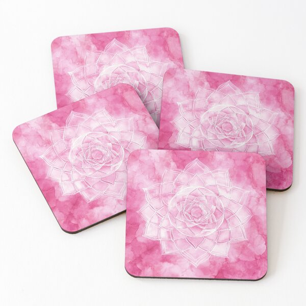 Item preview, Copy of Heart Chakra Pink Mandala designed and sold by mooncatcrystals.