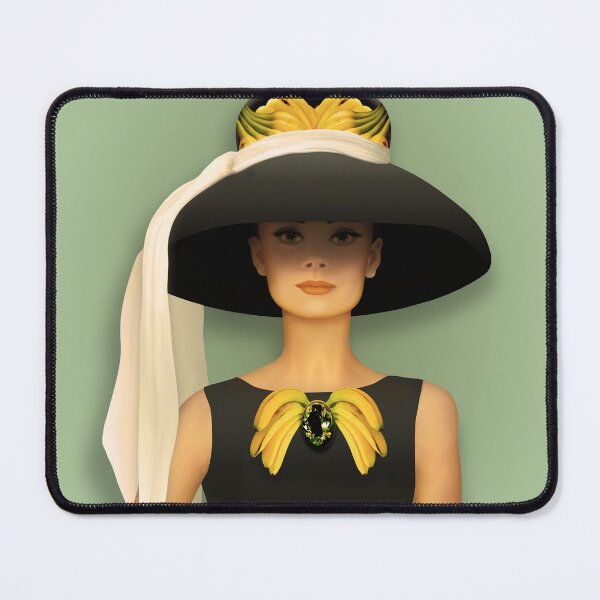 Item preview, Audrey Hepburn presenting fashion with bananas designed and sold by Britta Glodde.