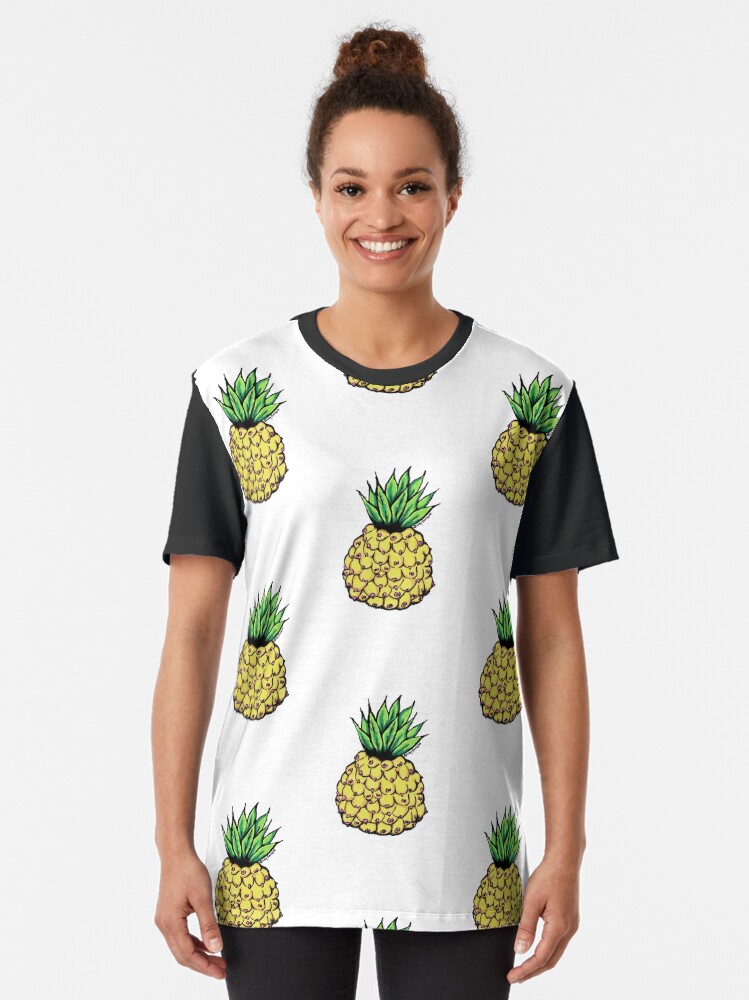 pineapple logo t shirt