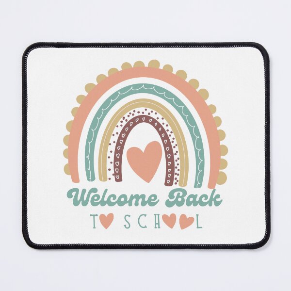 Item preview, Welcome Back to School Rainbow & Heart Design designed and sold by Isabelle-Lan.