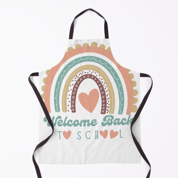 Item preview, Welcome Back to School Rainbow & Heart Design designed and sold by Isabelle-Lan.