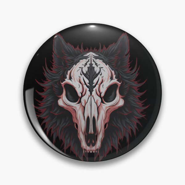 Item preview, Gothic Wolf Skull designed and sold by Mr-Feniks-55.