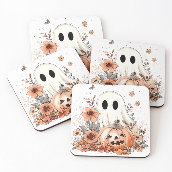 Item preview, Spooky Floral Ghost designed and sold by simonbluevski.
