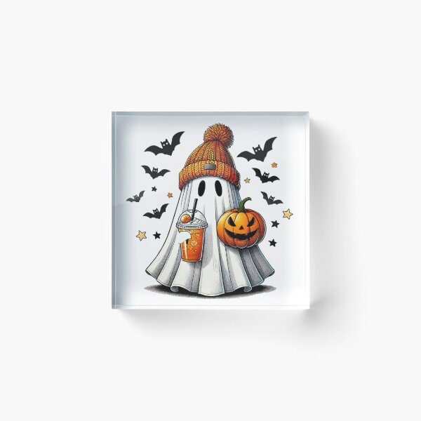 Item preview, Retro Ghost Coffee designed and sold by simonbluevski.