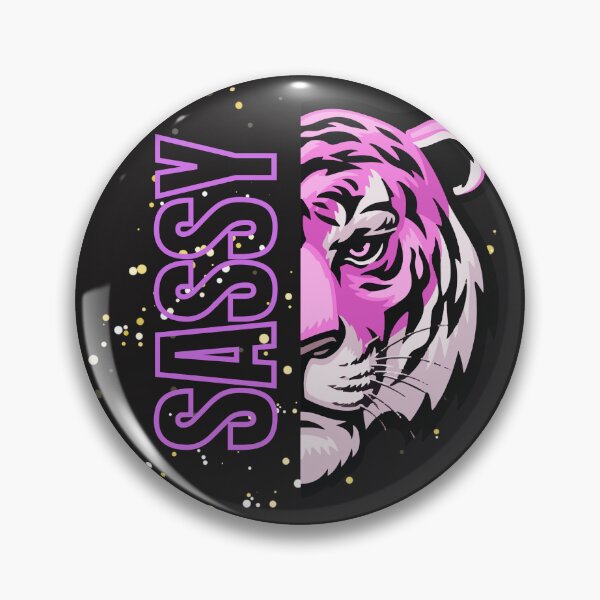 Aperçu de l'œuvre Déclaration d'améthyste Sassy Tiger créée et vendue par DeadWicked.