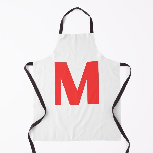 Item preview, Big Red Alphabet Letter M designed and sold by RobbiesMusic.