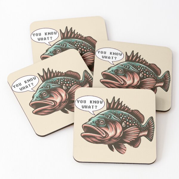 Item preview, Grouper asks (retro) designed and sold by Bubble-Boris.