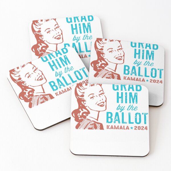 Item preview, Grab Him By The Ballot Again Vote Blue Democratic Political designed and sold by Hội An Photographer.