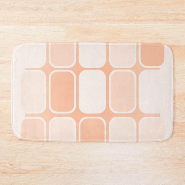 Item preview, Peach Fuzz Geometric Grid Pattern designed and sold by Britta Glodde.