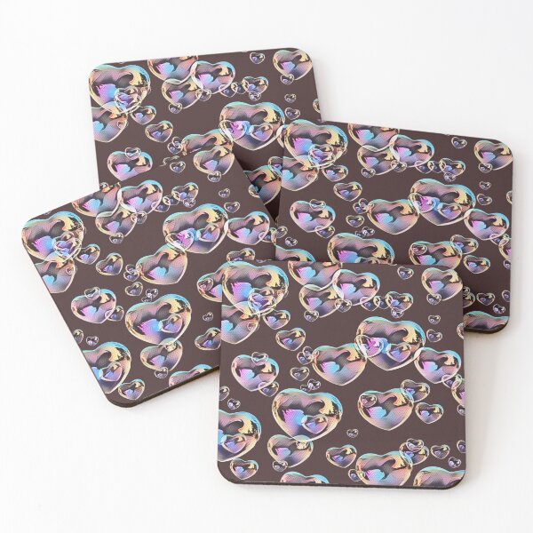 Item preview, a lot of colorful hearts with cute shapes. designed and sold by painting23.