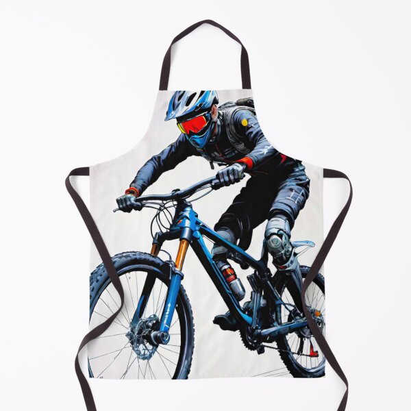 Item preview, Bold MTB Shredder Riding Hard designed and sold by GrizzlyCollective.