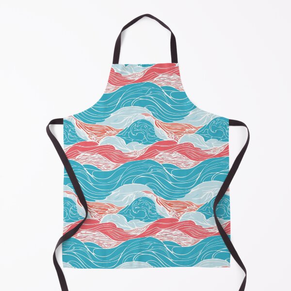Item preview, koi-fish-like Waves pattern designed and sold by joshua Tolliday.