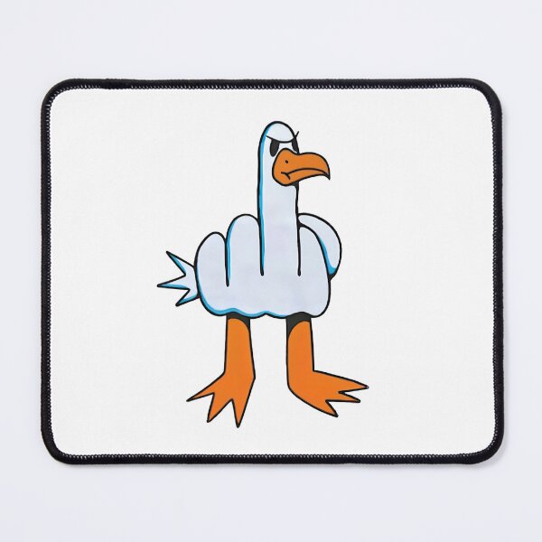 Item preview, Rude Seagull Art Design designed and sold by RadiantRevArt ⭐⭐⭐⭐⭐.