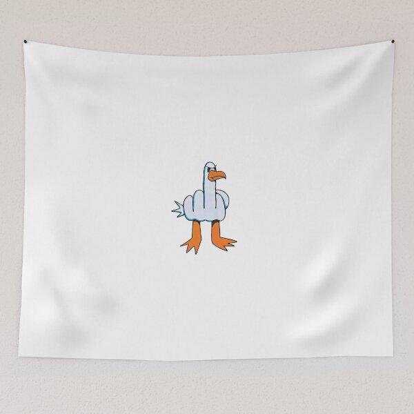 Item preview, Rude Seagull Art Design designed and sold by RadiantRevArt ⭐⭐⭐⭐⭐.
