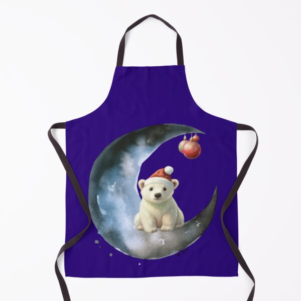Item preview, Polar bear in moon (Christmas Theme) -  designed and sold by SparklingMoment.