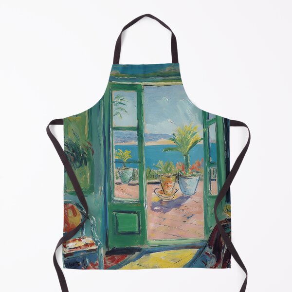 Artikelvorschau, Henri Matisse Style Poster, Mediterran, Open Window, Pastell entworfen und verkauft von ArtHouseNiklas.
