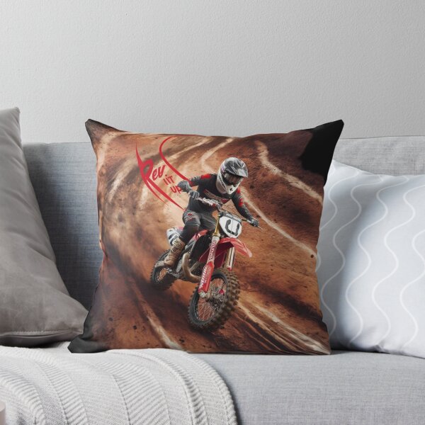 Item preview, "Rev it Up: Motocross Madness Tee" designed and sold by HabrCreations.