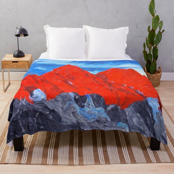 Item preview, climbers' blood, matterhorn mountain, landscape, mountains, sunset, red, sky designed and sold by DonnaBlankaArt.
