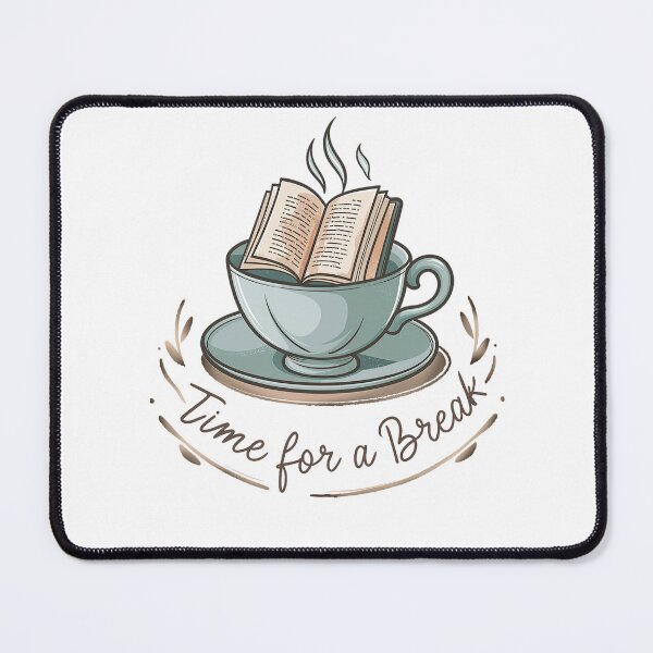 Item preview, Tea cup and Book designed and sold by naxtela.