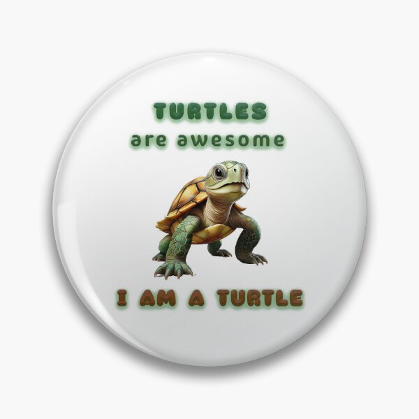 Item preview, Turtles are awesome I am a turtle shirt designed and sold by ICreateYourLook.