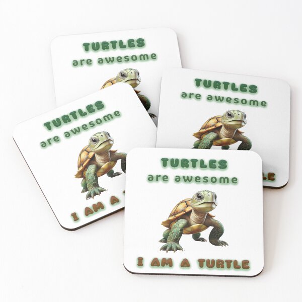 Item preview, Turtles are awesome I am a turtle shirt designed and sold by ICreateYourLook.