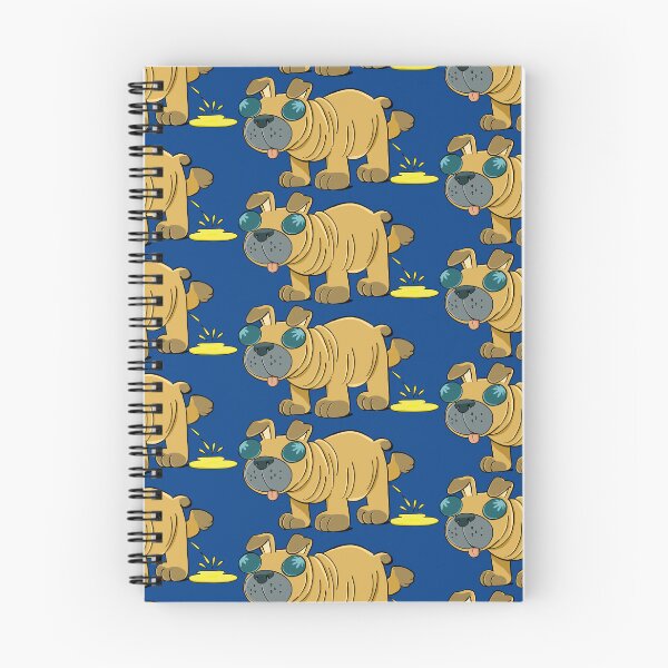 Item preview, pug dog urinates contentedly while walking designed and sold by duxpavlic.