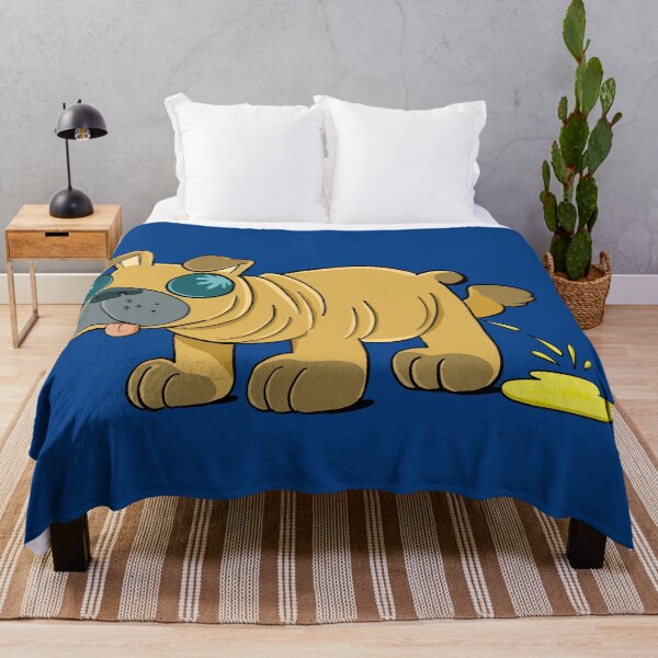 Item preview, pug dog urinates contentedly while walking designed and sold by duxpavlic.