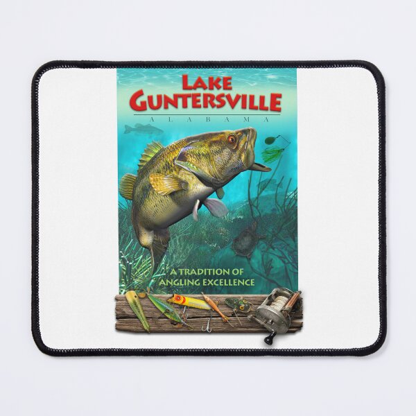 Item preview, Lake Guntersville Bass T Shirt designed and sold by brucetill.